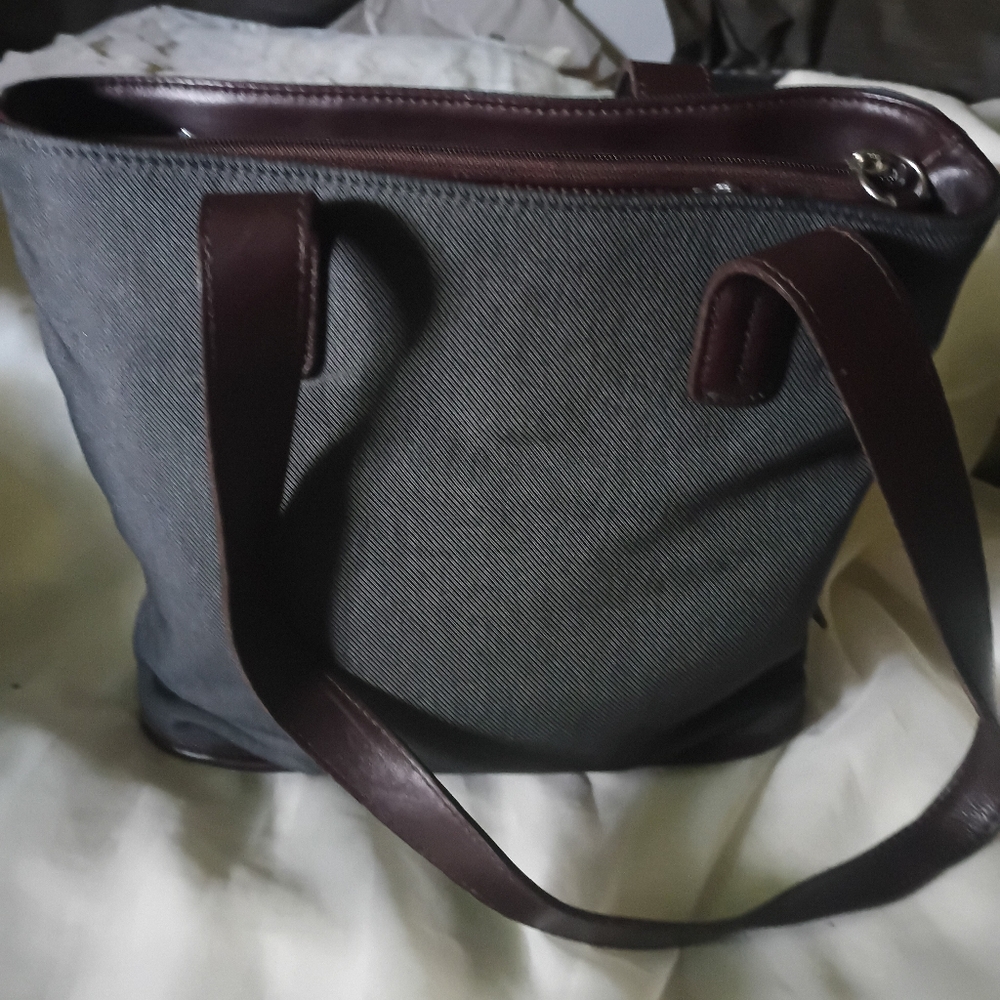 Coach Vintage Greenwich Twill 6134 Shoulder Handbag